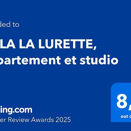 Villa La Lurette, Appartement Et Studio Saint-Etienne-les-Orgues Bagian luar foto