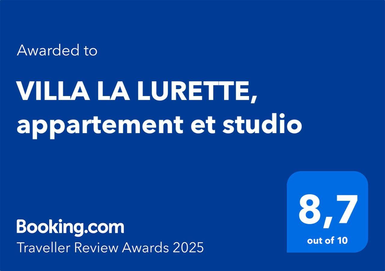 Villa La Lurette, Appartement Et Studio Saint-Etienne-les-Orgues Bagian luar foto